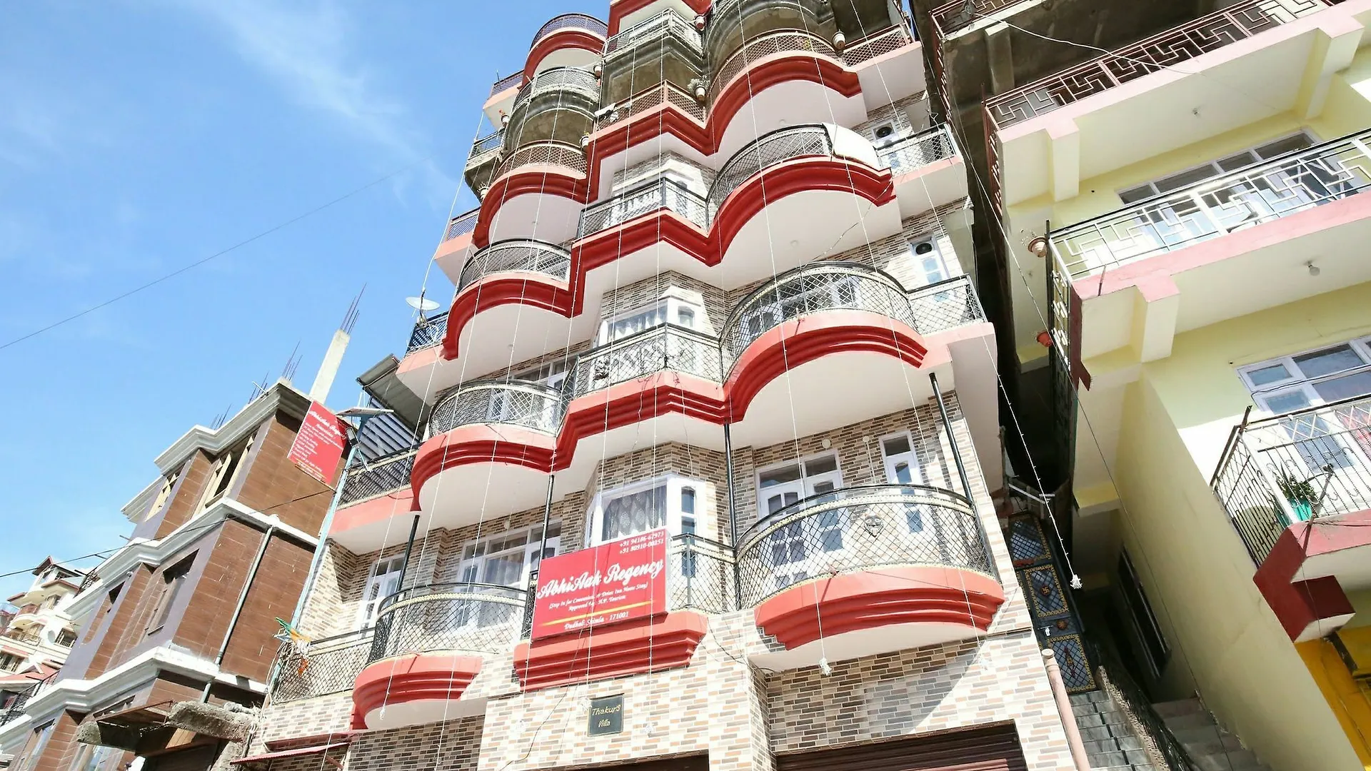 Valley View 2Rk Abode In Bharari, 심라